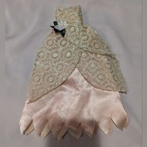 EUC Disney Barbie Doll Tiana Princess and the Frog Dress